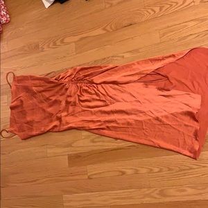 Forever 21 Dresses - NWT rust satin like forever 21 slip dress Forever 21 Dresses - NWT rust satin like forever 21 slip dress